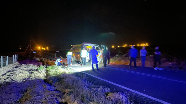 Karaman'da direksiyon başında kalp krizi geçiren sürücü hayatını kaybetti