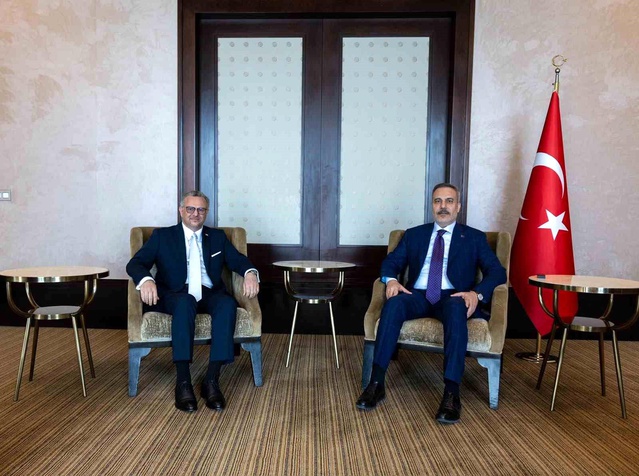 Hakan Fidan Kahire’de Massad Boulos ile Görüştü