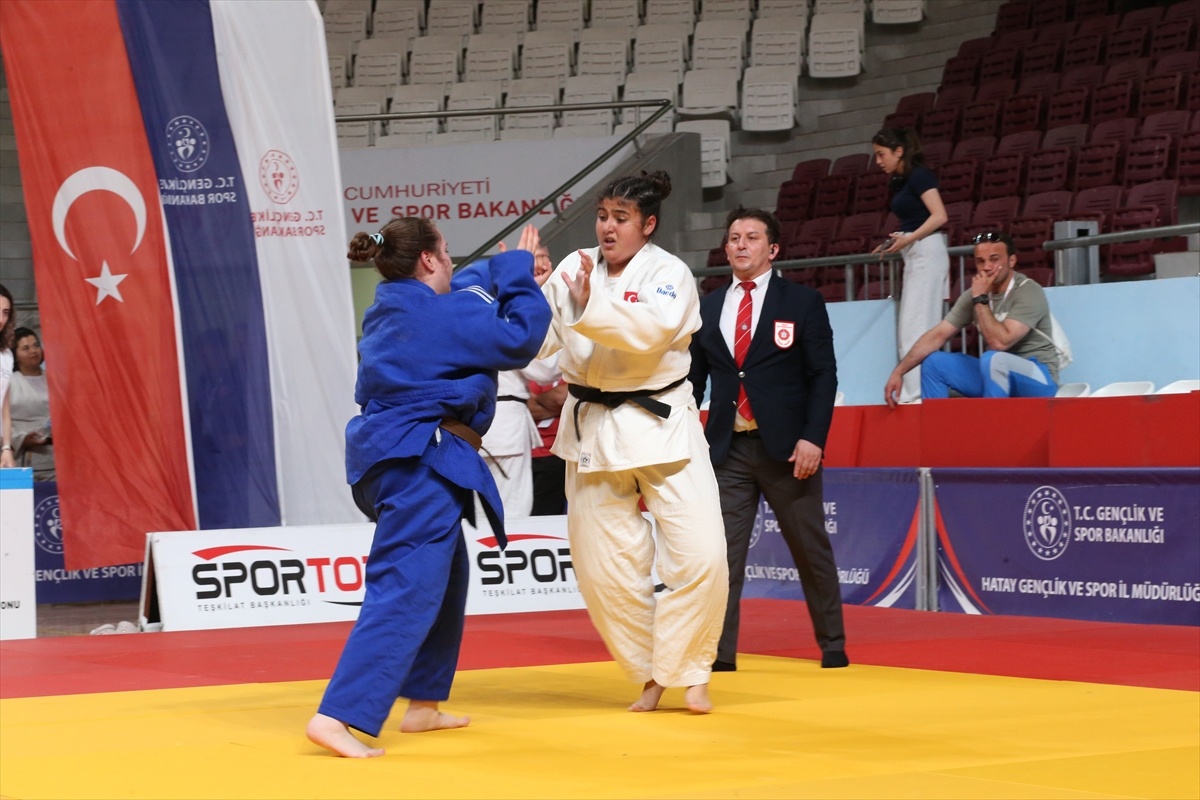 Hatay’da Judo Şampiyonası sona erdi