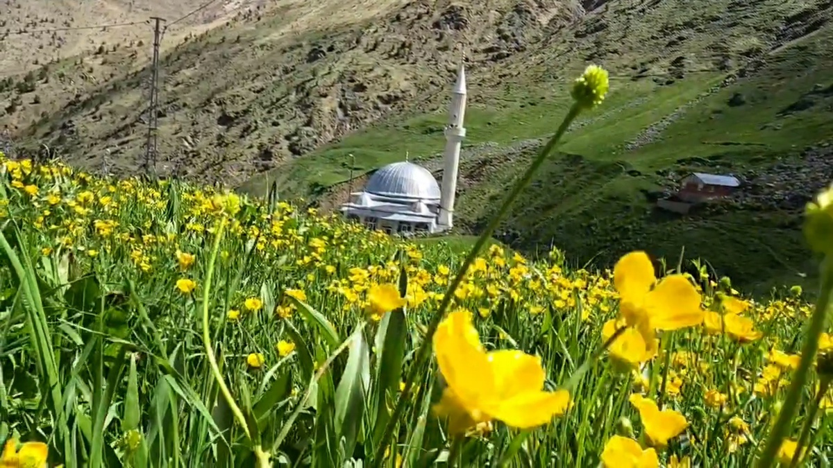 Kaçkar Dağı\'nda Bahar ve Kış Buluşması