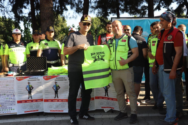 Kahramanmaraş'ta Dünya Motosiklet Günü'nde güvenli sürüş farkındalığı