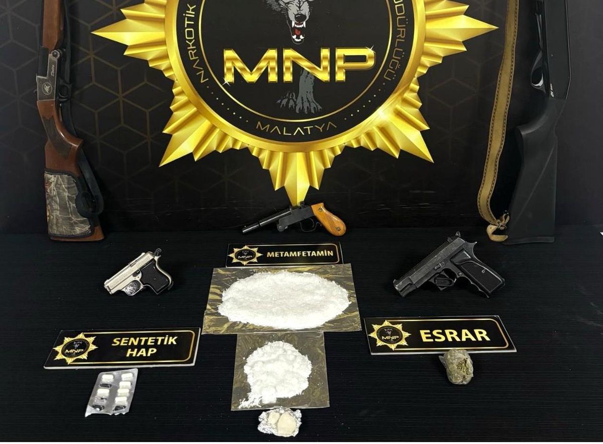 Malatya\'da Narkotik Operasyonu: 7 Tutuklama