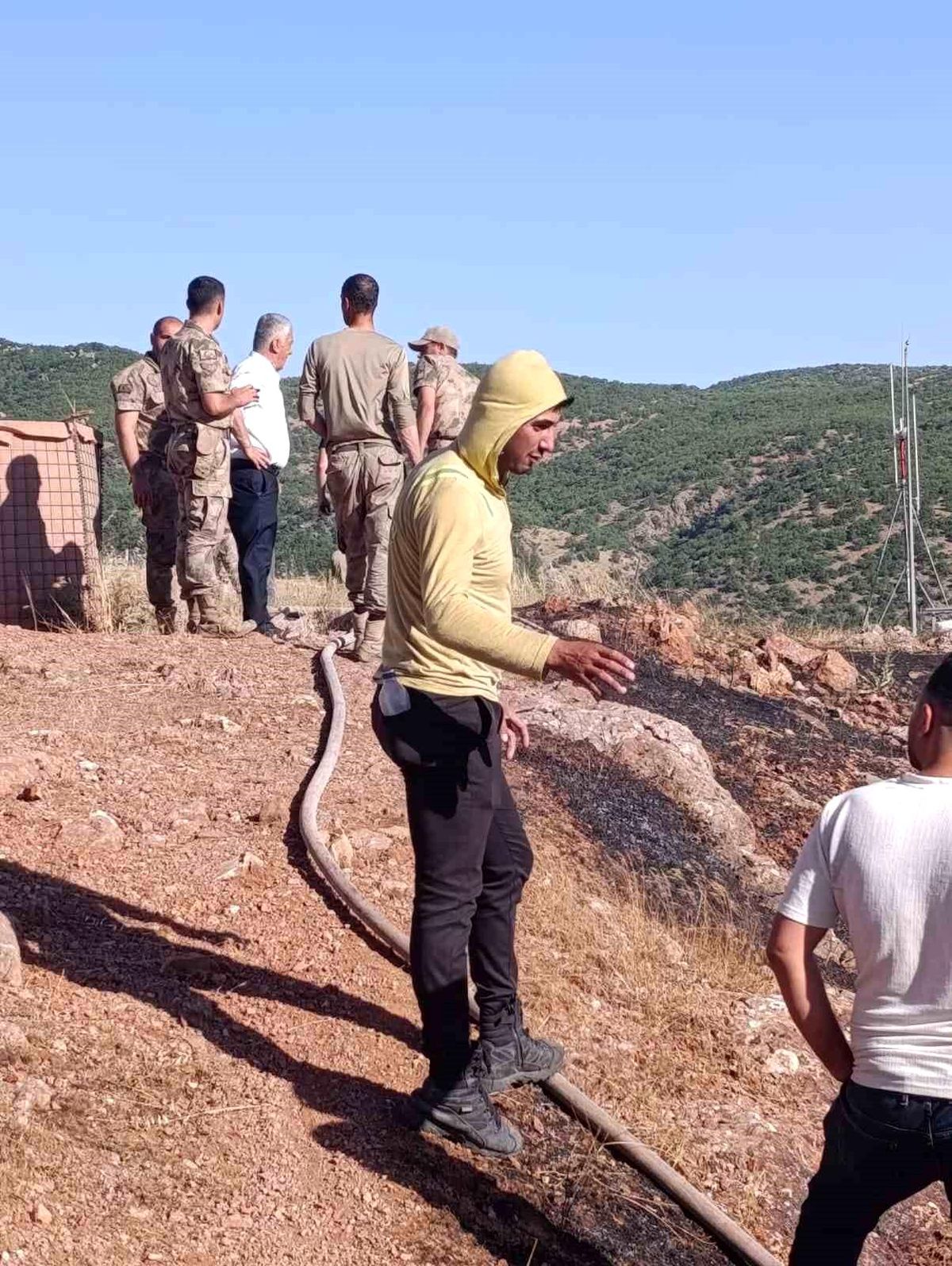 Siirt\'te Yangın Kontrol Altına Alındı