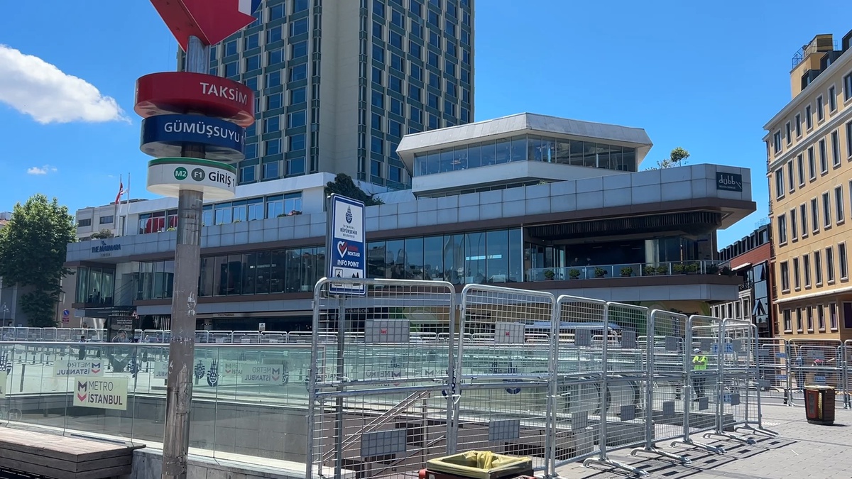 Taksim Metro ve Füniküler Hattı Kapandı