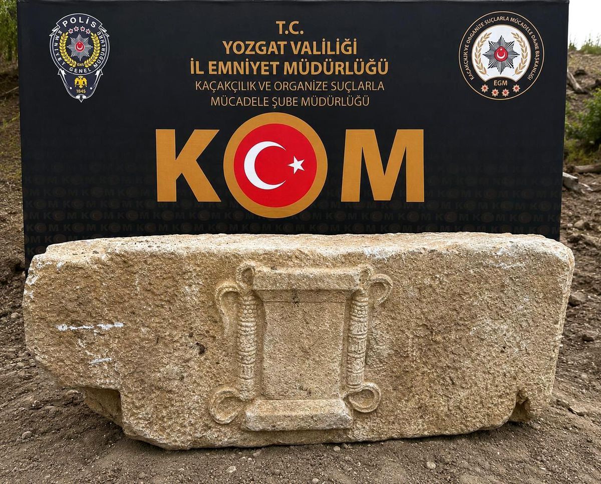 Yozgat\'ta Tarihi Lahit Ele Geçirildi