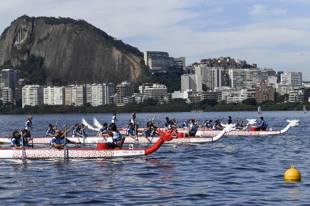 Ejderha Teknesi Yarışları Rio’da Yapıldı
