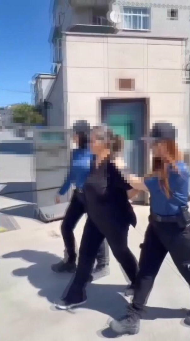 Anaokulunda infial yaratan görüntü! Şüpheli gözaltına alındı