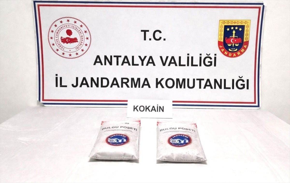Antalya\'da 1,375 kg Kokain Ele Geçirildi