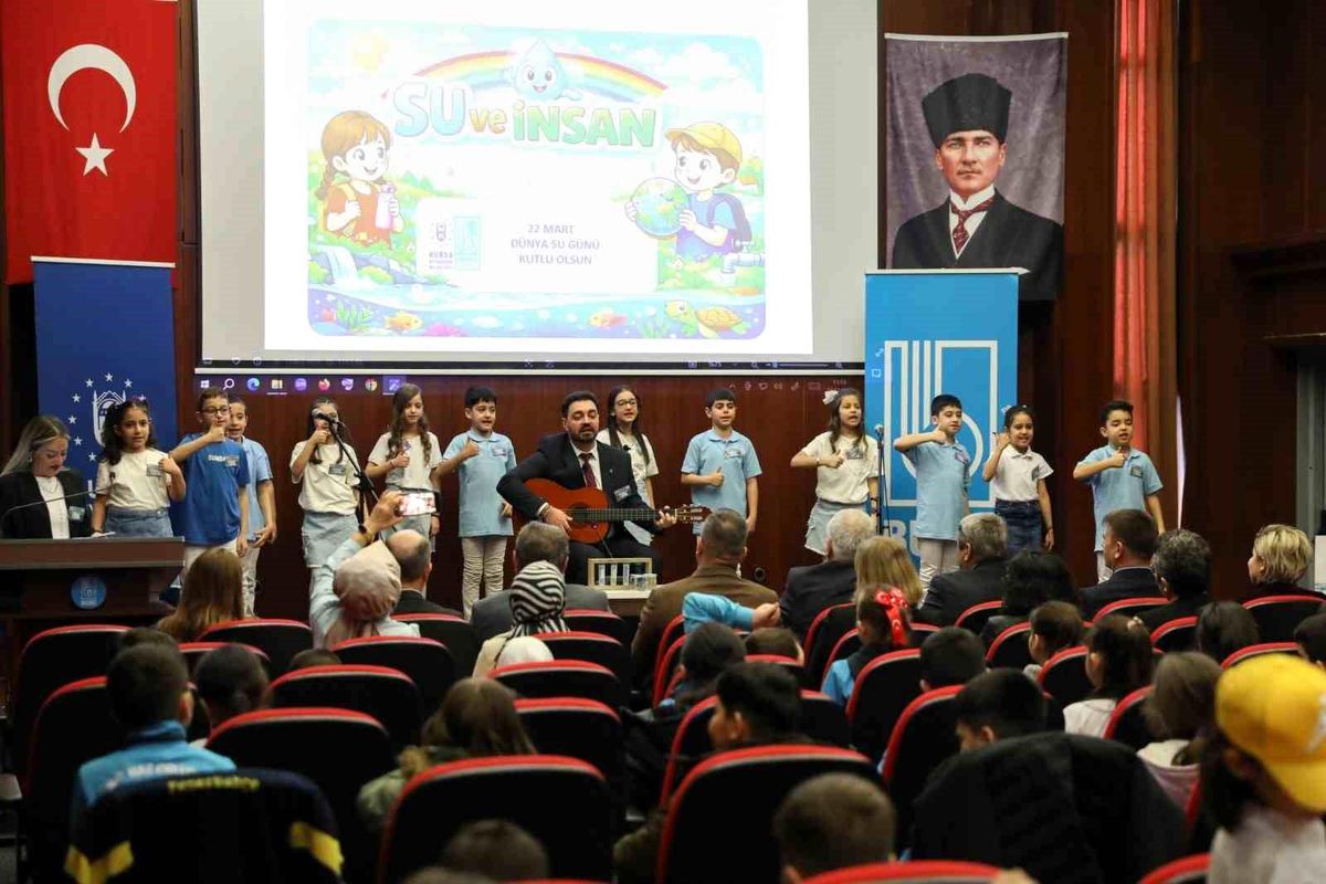 Bursa\'da öğrencilere su tasarrufu dersi