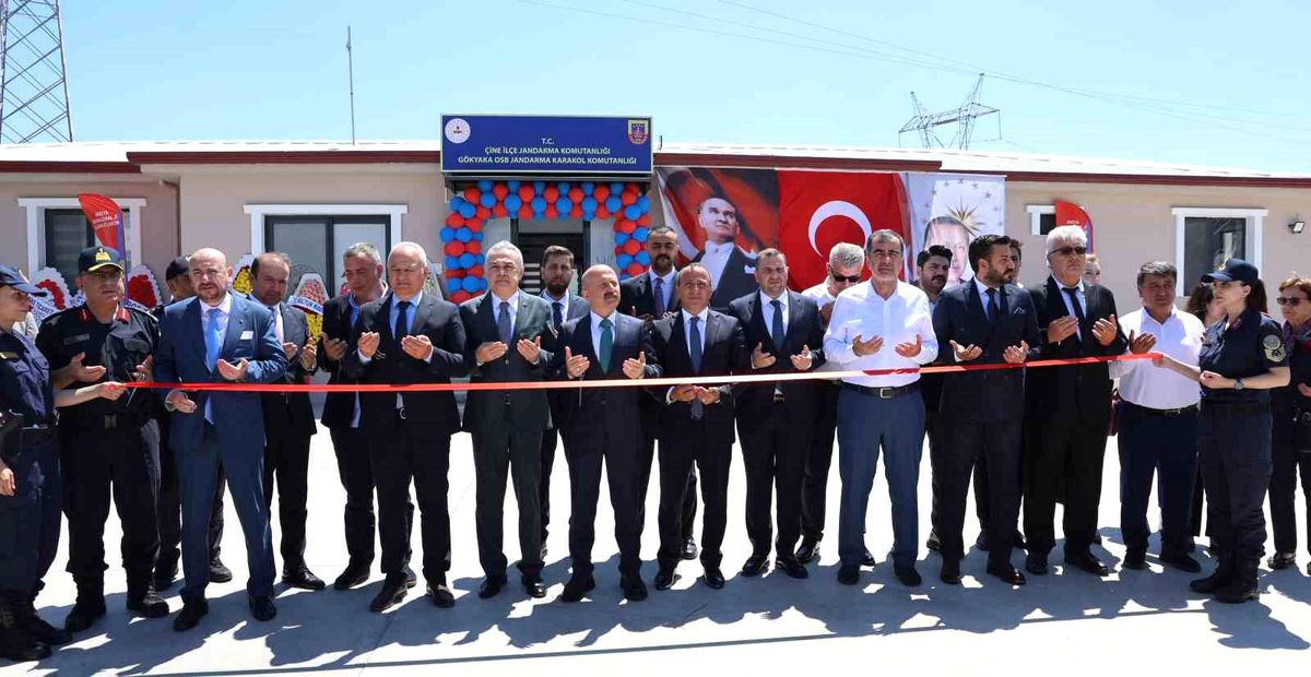 Çine OSB\'de Yeni Güvenlik ve Sağlık Tesisleri Açıldı