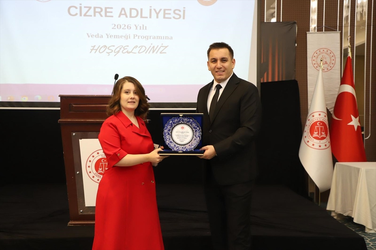 Cizre\'de Hakim ve Savcılara Veda Programı