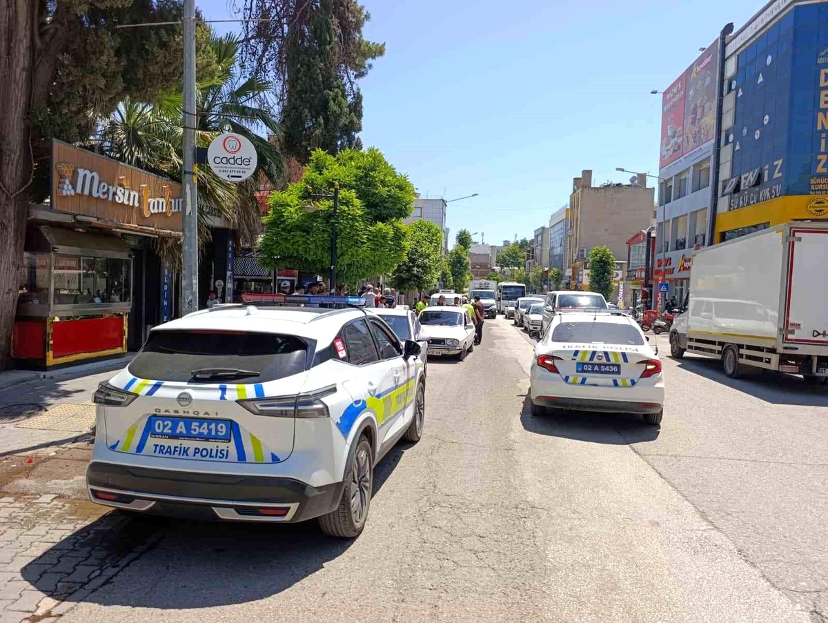 Adıyaman\'da Motosiklet-Otomobil Kazası