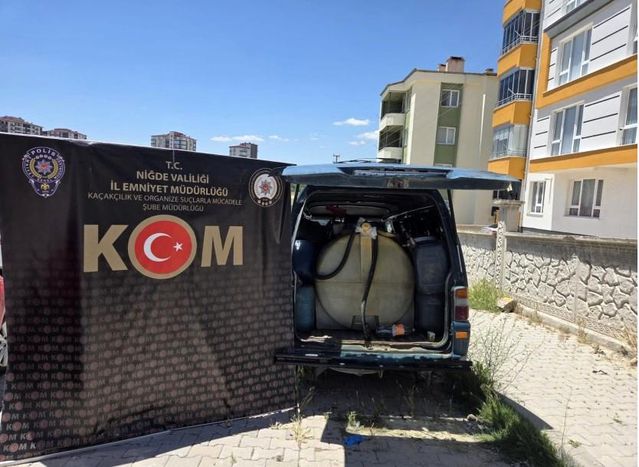 Niğde’de Kaçakçılığa Karşı Operasyon