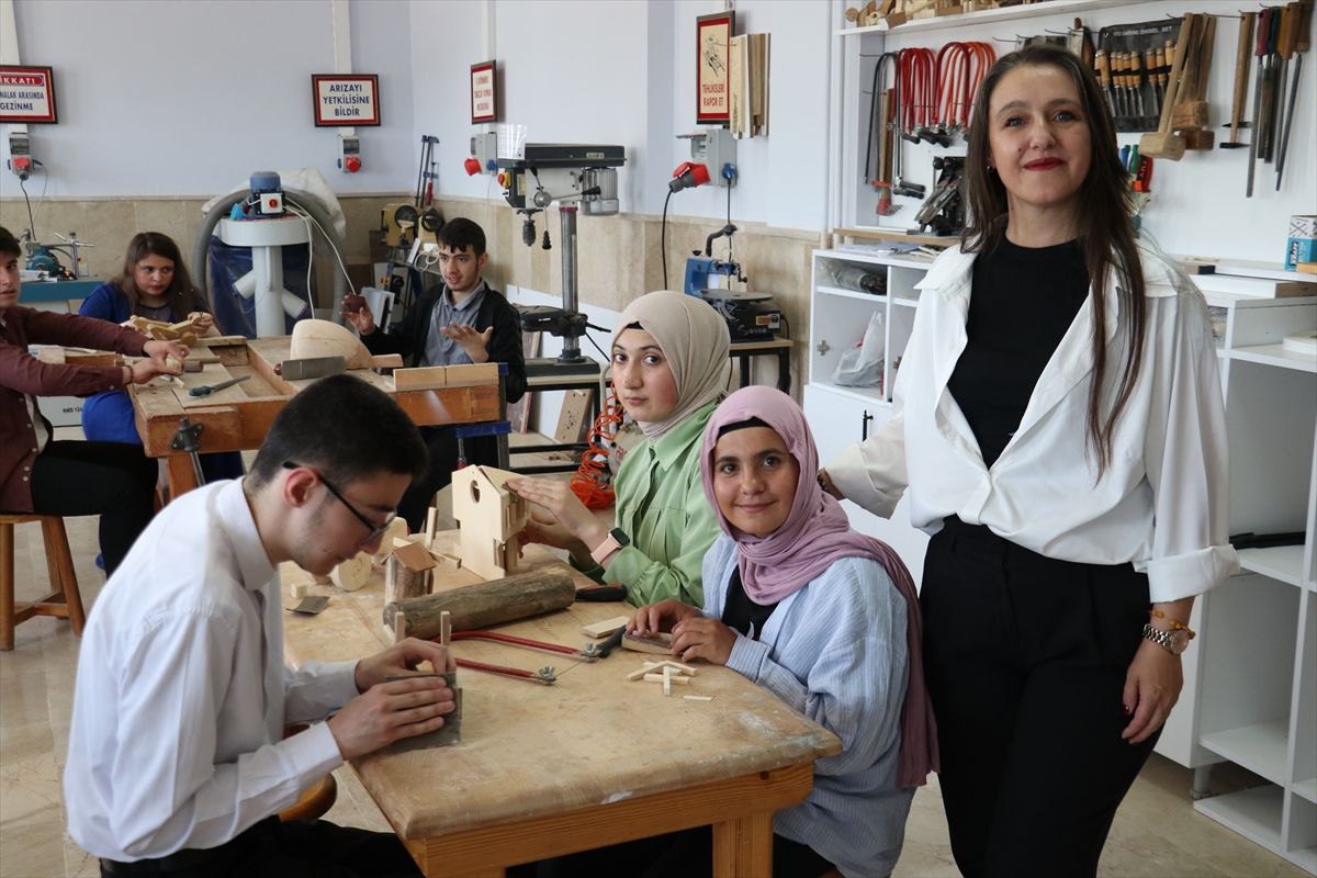Özel Öğrenciler Meslek Hayatına Hazırlanıyor