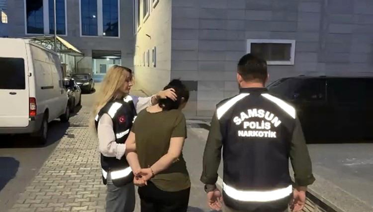 Yakalanan Kadın Hükümlü Cezaevine Gönderildi