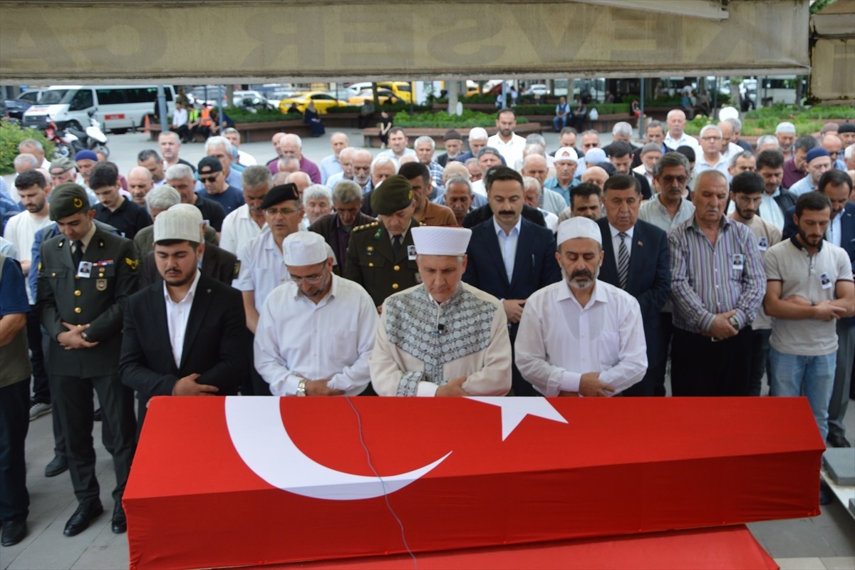 Kıbrıs Gazisi Şerif Kaplan Son Yolculuğuna Uğurlandı