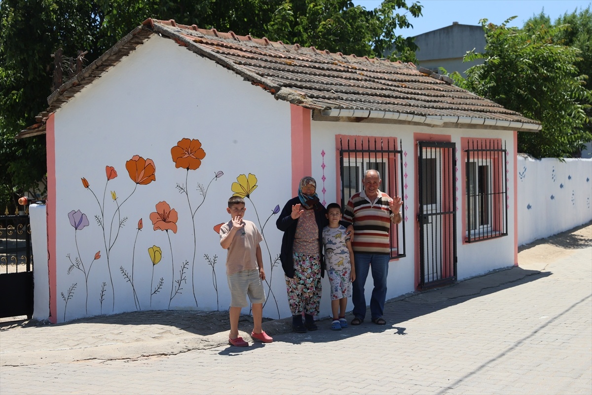 Sultaniçe\'de Çiçek Enez Projesi Tamamlandı