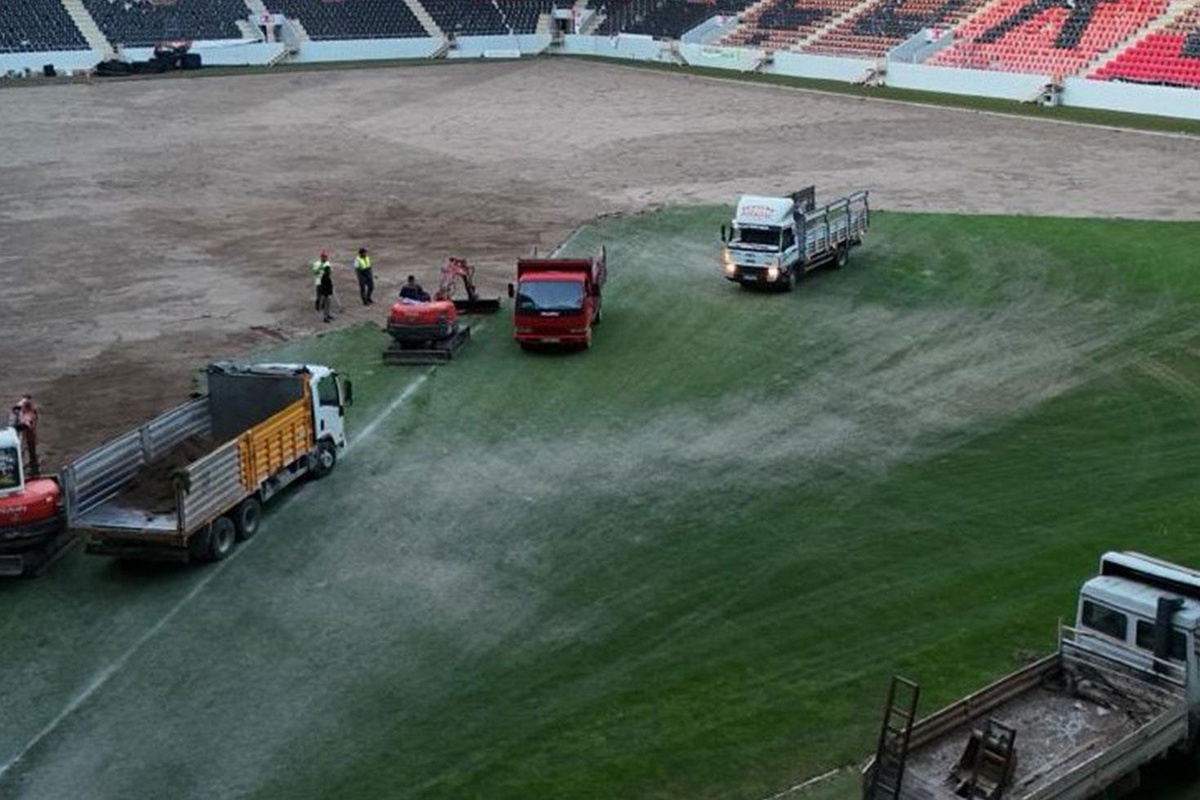 Süper Lig'in yeni stadı, sezona hazırlanıyor