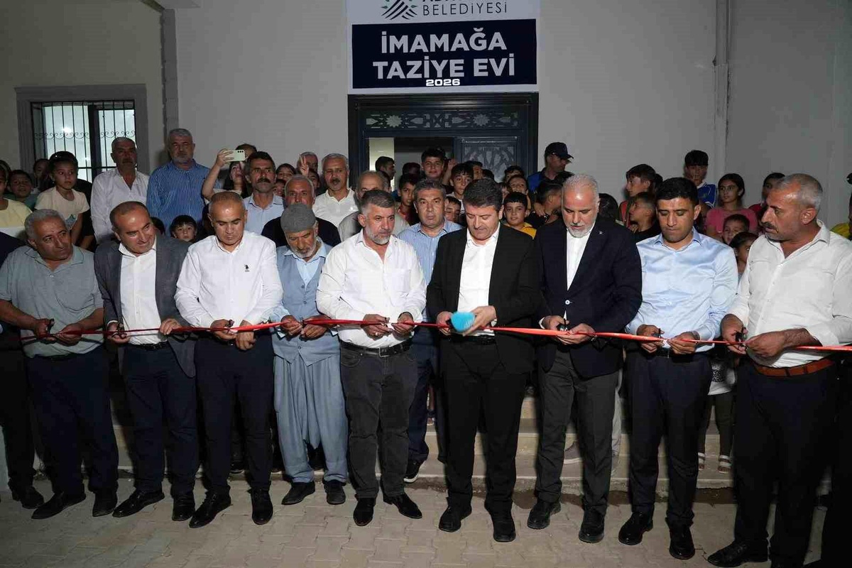 Adıyaman Belediyesi\'nden İmamağa Mahallesi\'ne taziye evi