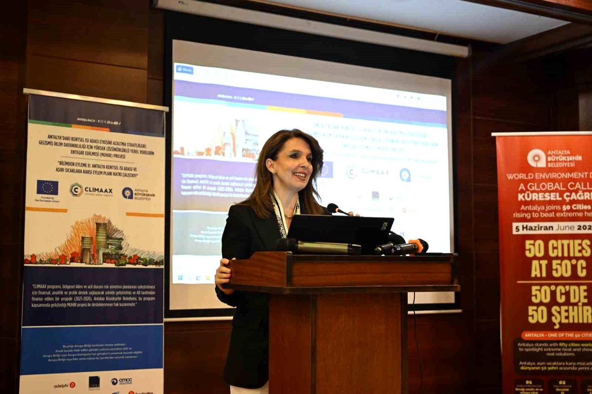 Antalya Büyükşehir Belediyesi, CLIMAAX Projesi kapsamında çalıştay düzenledi