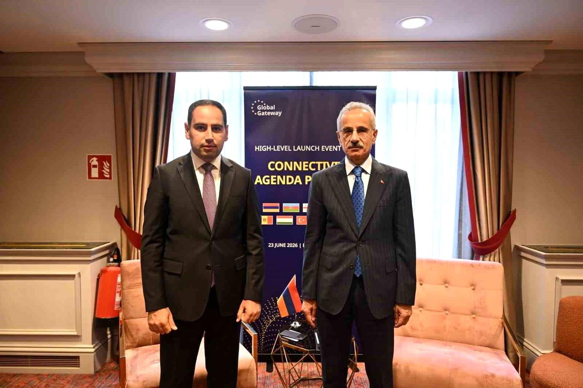 Uraloğlu ve Khudatyan İkili Görüşme Yaptı