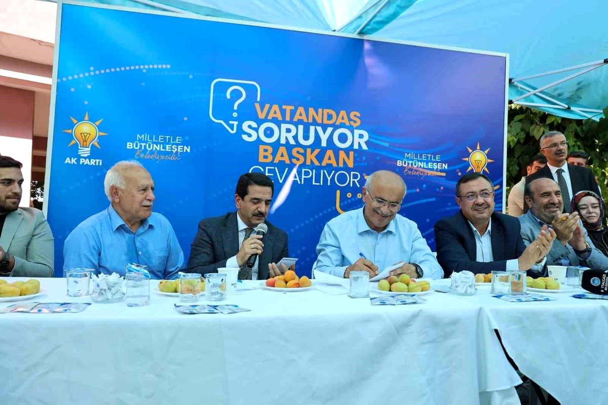 Başkan Taşkın mahalle buluşmalarına devam ediyor