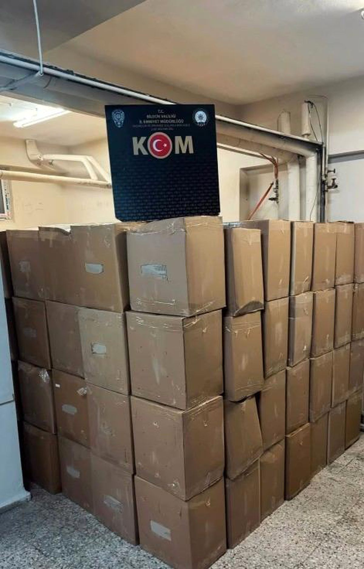 Bozüyük\'te 6 Ton Kaçak Tütün Ele Geçirildi