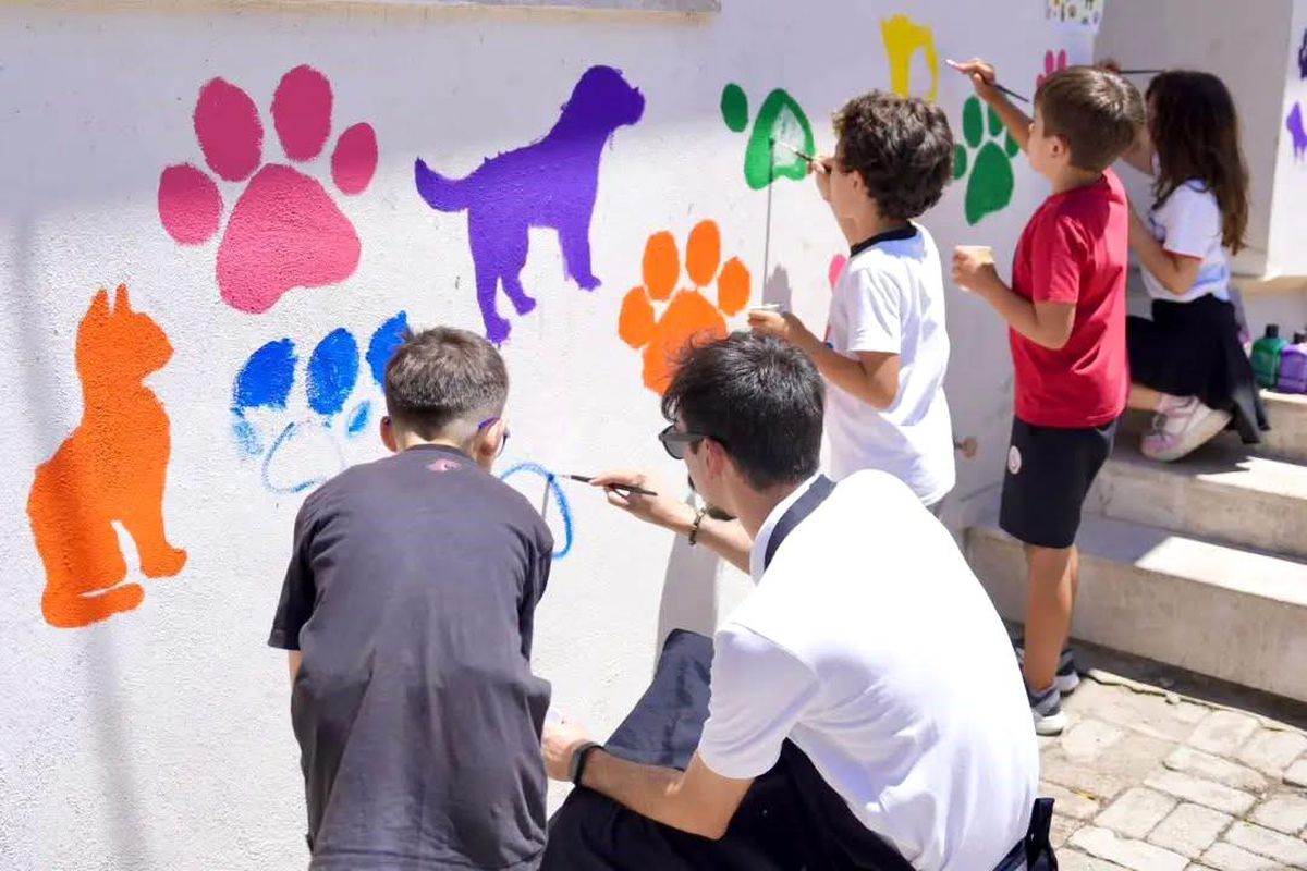 Burhaniyeli öğrencilerden can dostlara sevgi dolu dokunuş