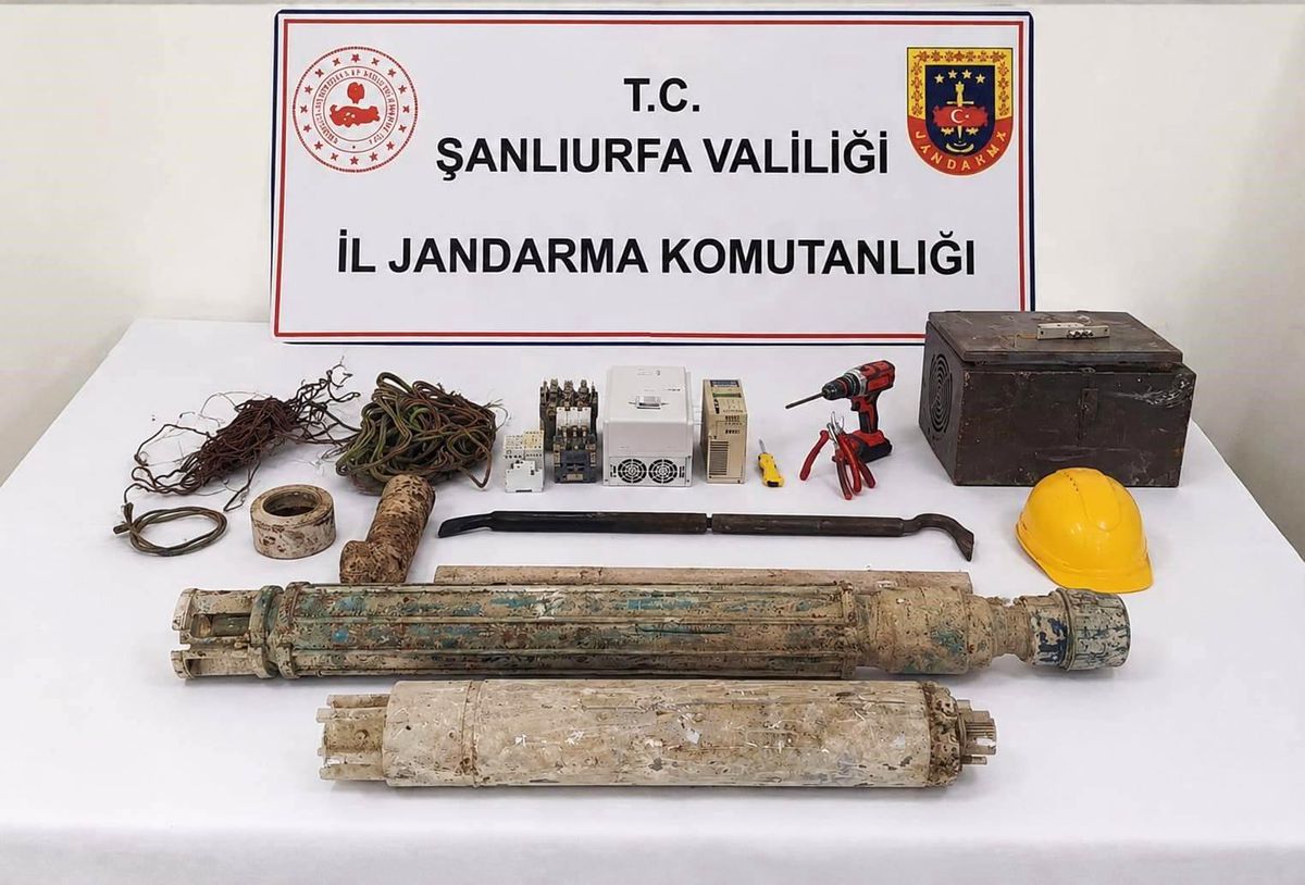 Birecik\'te Dalgıç Pompası Hırsızlığı Şüphesi