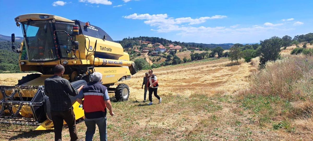 Hasat Kontrolü Gerçekleştirildi