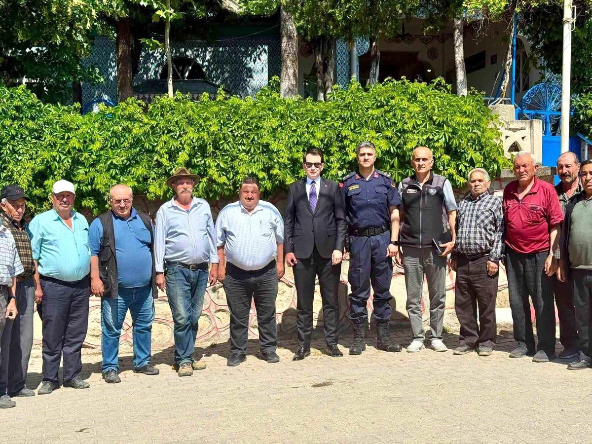 Kaymakam Atam Şeyhler Köyü\'nde İncelemelerde Bulundu