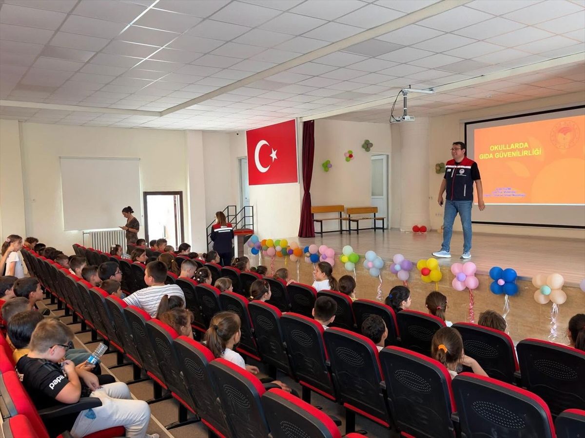 Edirne\'de Öğrencilere Gıda Güvenliği Eğitimi
