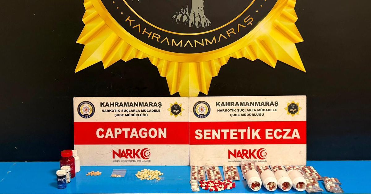 Kahramanmaraş\'ta narkotik operasyonu: 6 tutuklama