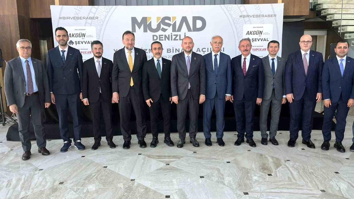 Denizli MÜSİAD\'ın Yeni Binası Açıldı