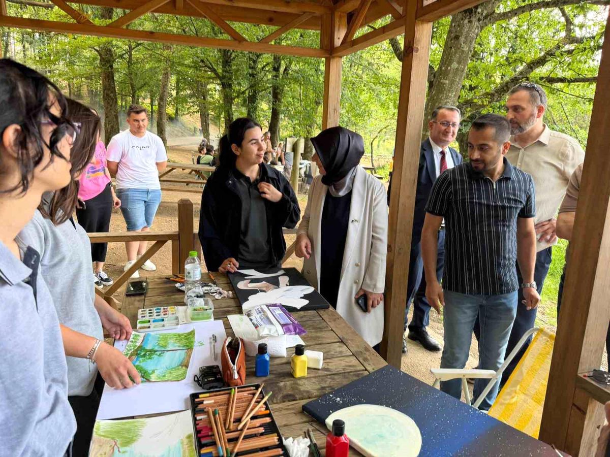 Doğada Sanat Etkinliği Düzce\'de