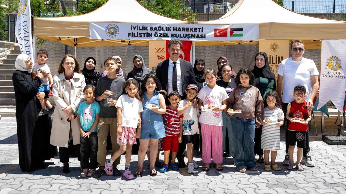 SÜ\'den Filistinli Çocuklara Sağlık Desteği