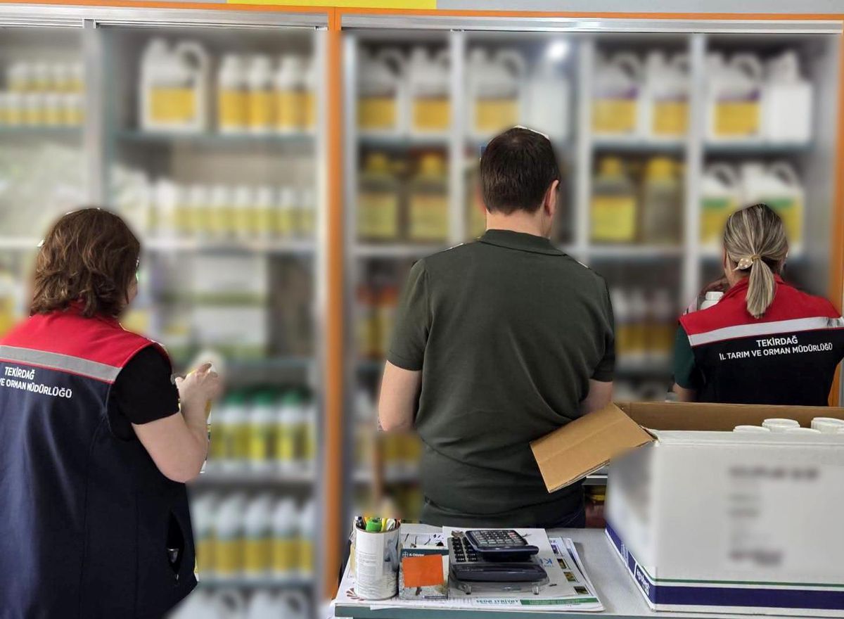 Tekirdağ\'da Bitki Koruma Ürünleri Denetimi