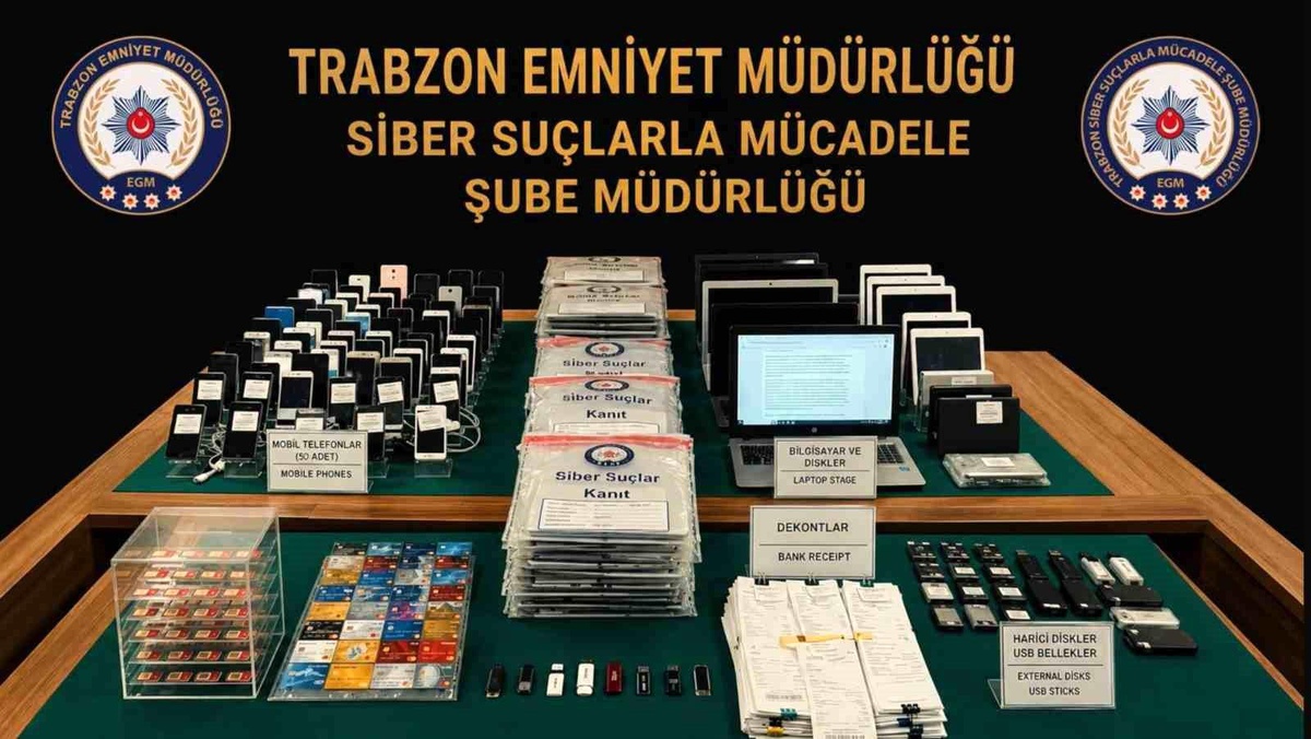 Trabzon\'da Yasa Dışı Bahis Operasyonu: 14 Tutuklama