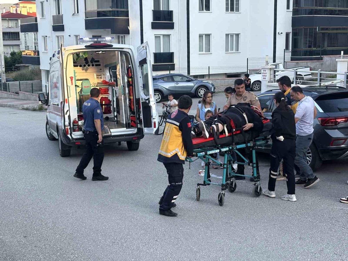 Tosya\'da Üç Tekerlekli Motosiklet Kazası