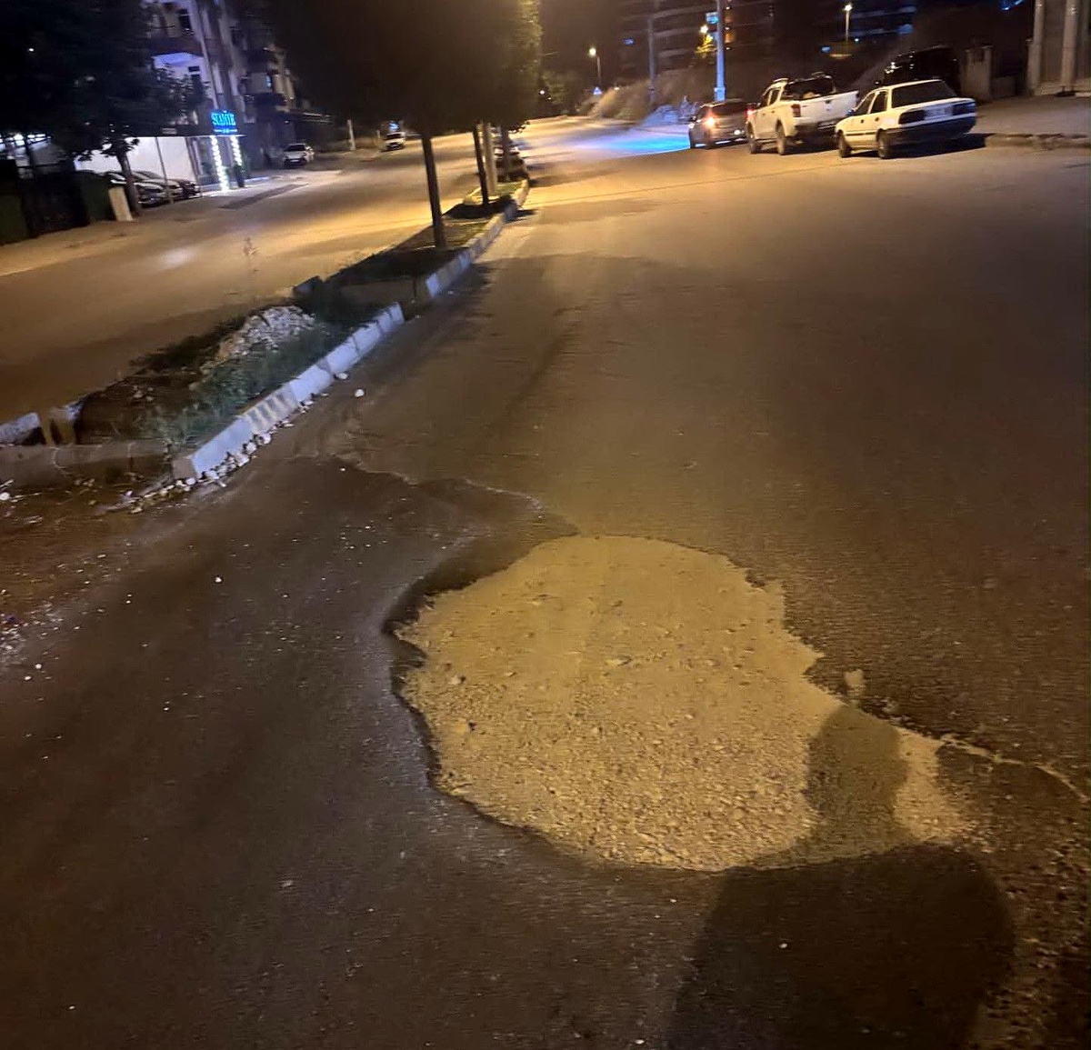 Adıyaman\'da Tehlikeli Çukur