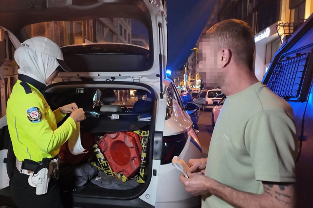 Kadıköy'de Alkollü Sürücüye Ceza