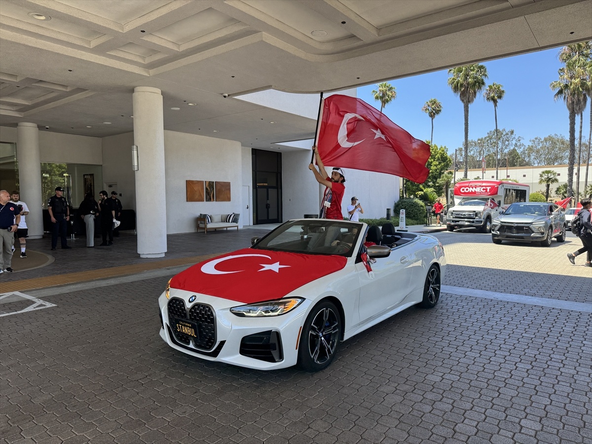 A Milli Takım, Los Angeles'a Gitti