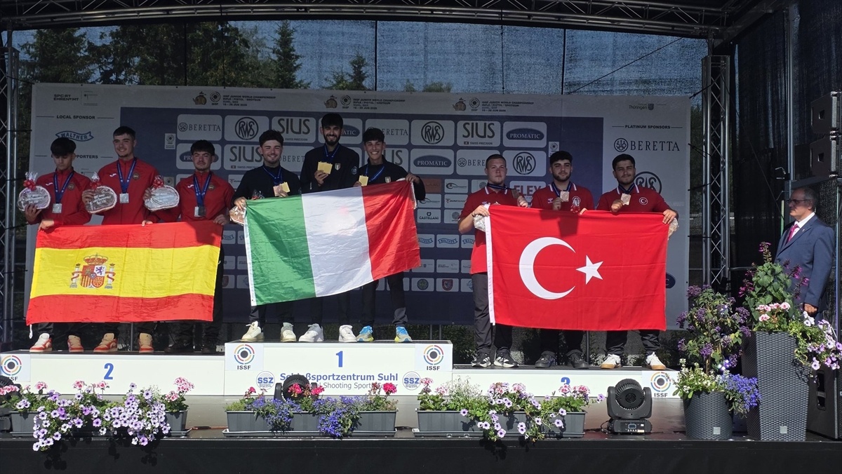 Türkiye Trap Gençler Takımı Bronz Madalya Aldı