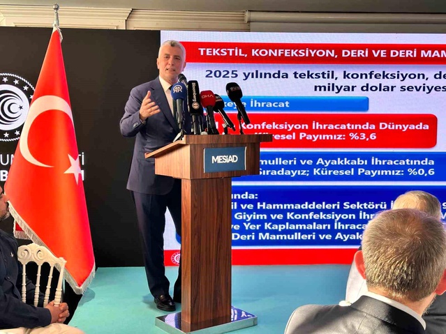 Bakan Bolat: Tekstil Sektörü Altın Yumurtlayan Tavuk
