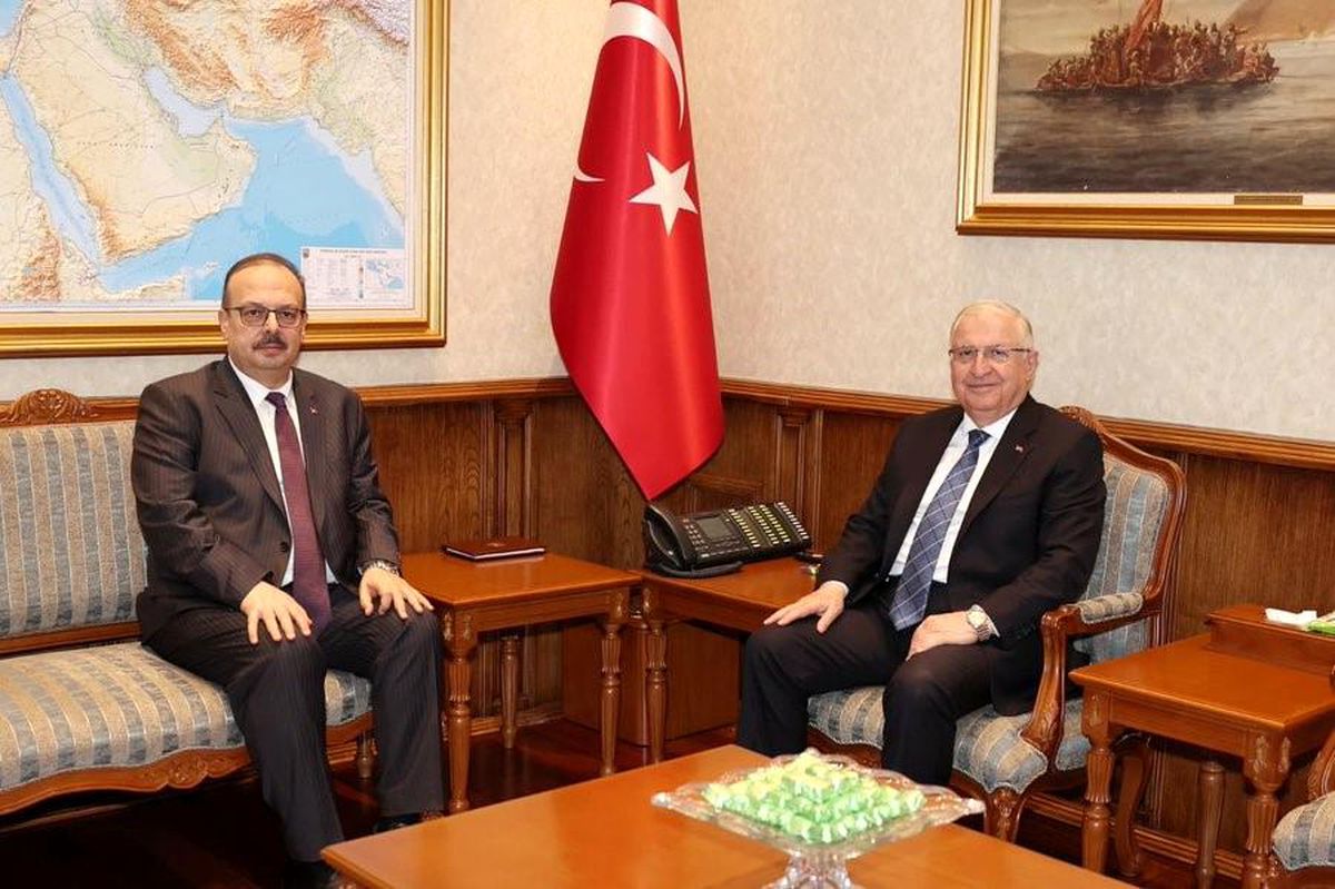 Bakan Güler, Vali Canbolat\'ı Kabul Etti