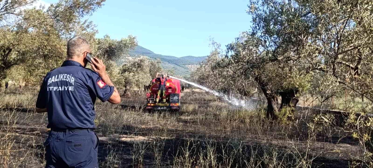 Balıkesir\'de Yangın Tehlikesine Dikkat!