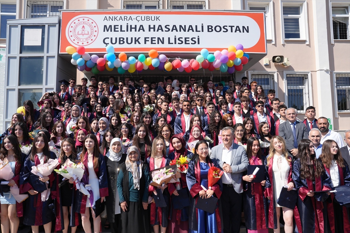 Çubuk Fen Lisesi Mezuniyet Töreni Yapıldı
