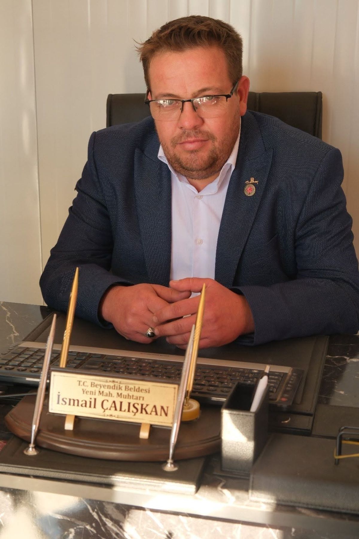 Muhtar İsmail Çalışkan Kalp Krizinden Hayatını Kaybetti