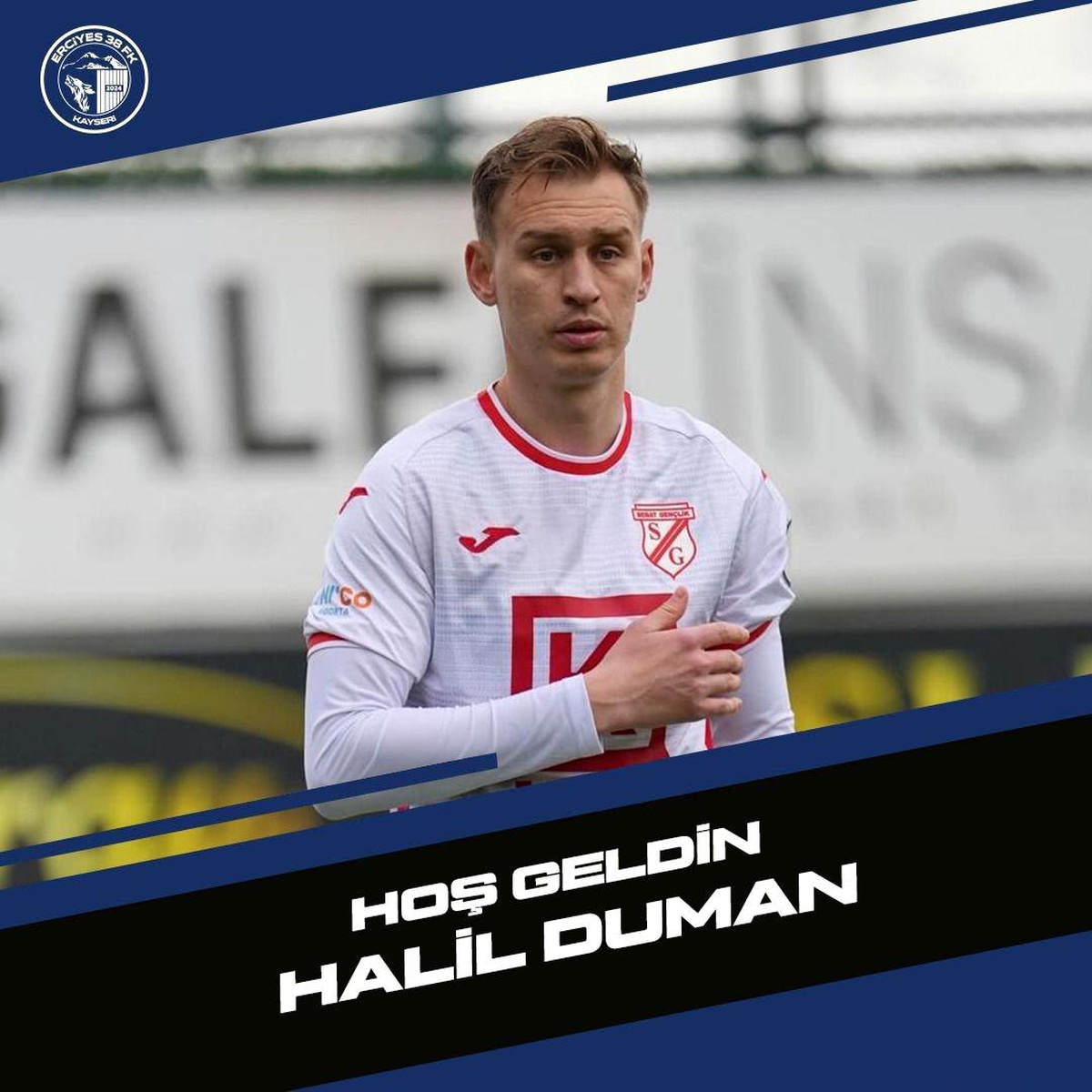 Erciyes 38, Halil Duman\'ı Transfer Etti