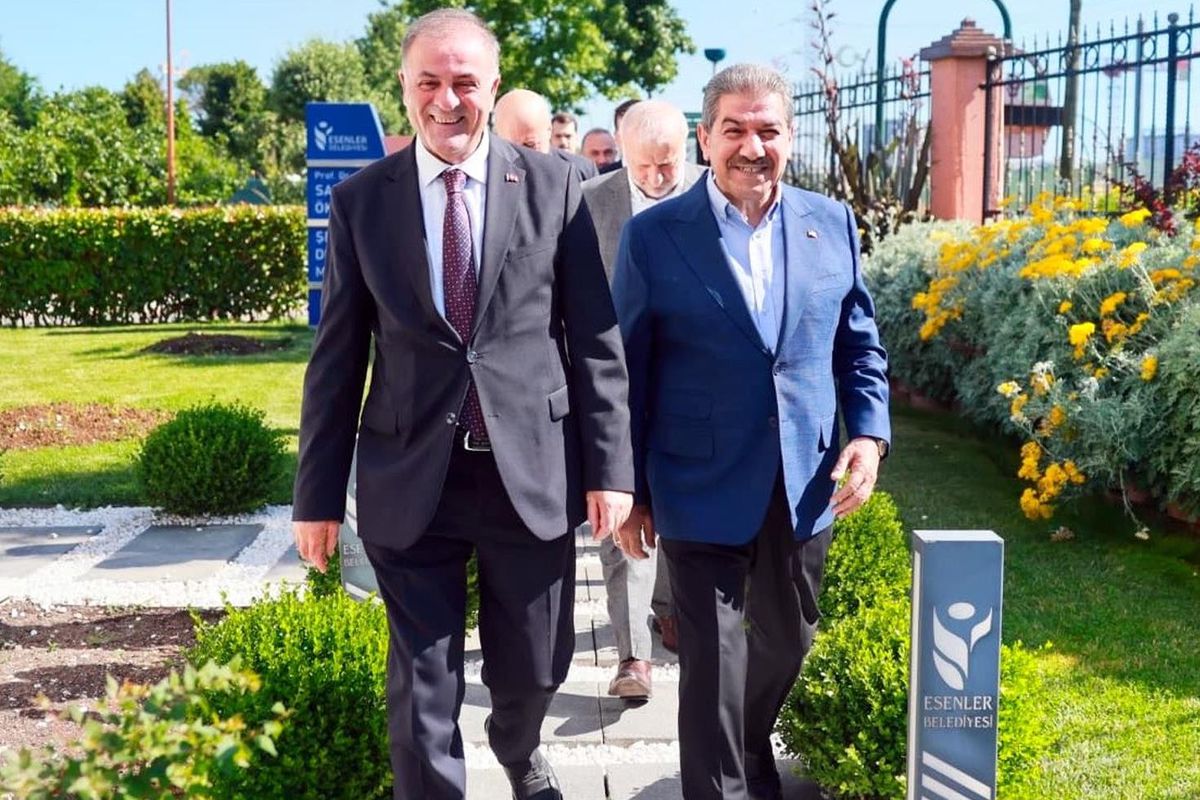 İBB Başkanvekili Nuri Arslan\'dan Tevfik Göksu\'ya ziyaret